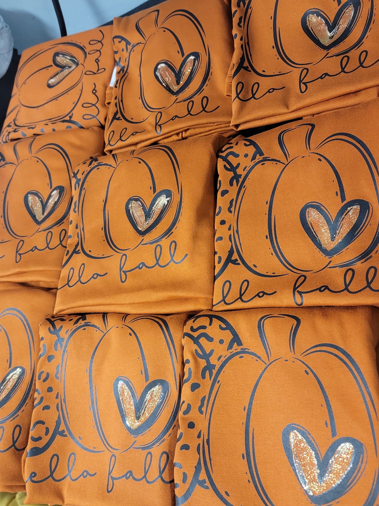 Hello fall pumpkin tee