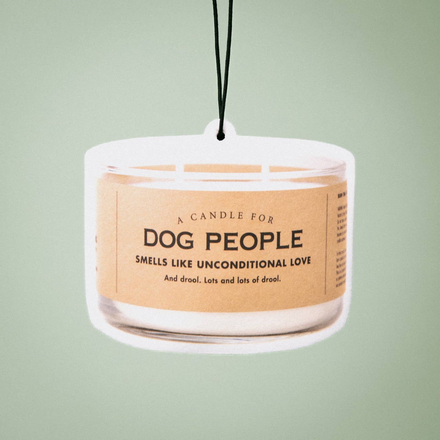 Whiskey River Soap Co. - Dog People Air Freshener | Funny Car Air Freshener