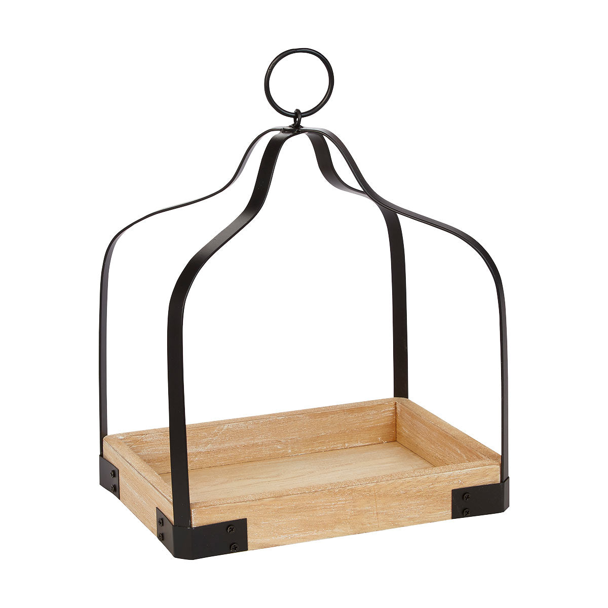 Large Metal & wood Lantern