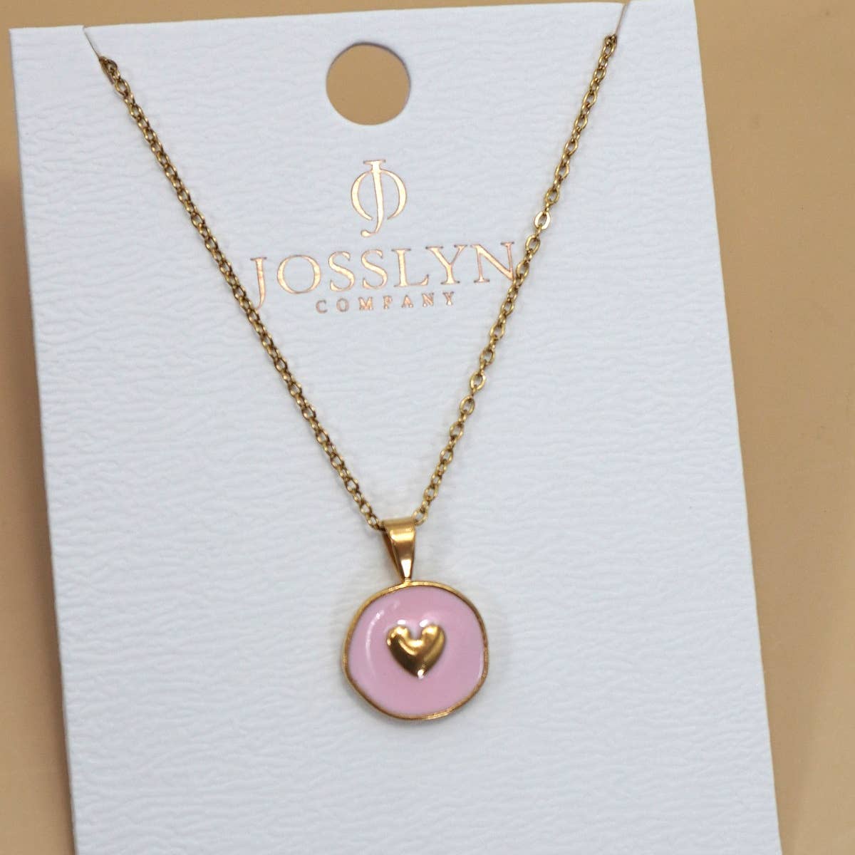 18K Stainless Steel Tarnish Free Cross Necklace