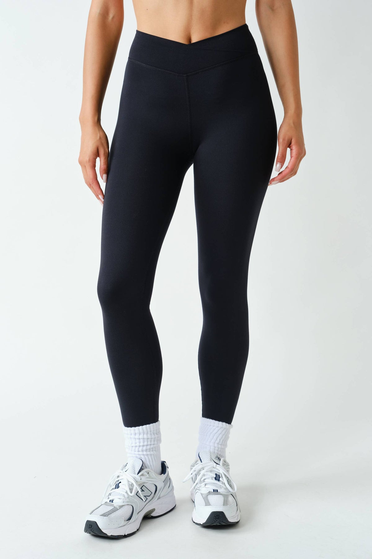 Venice Crossover Waist Leggings