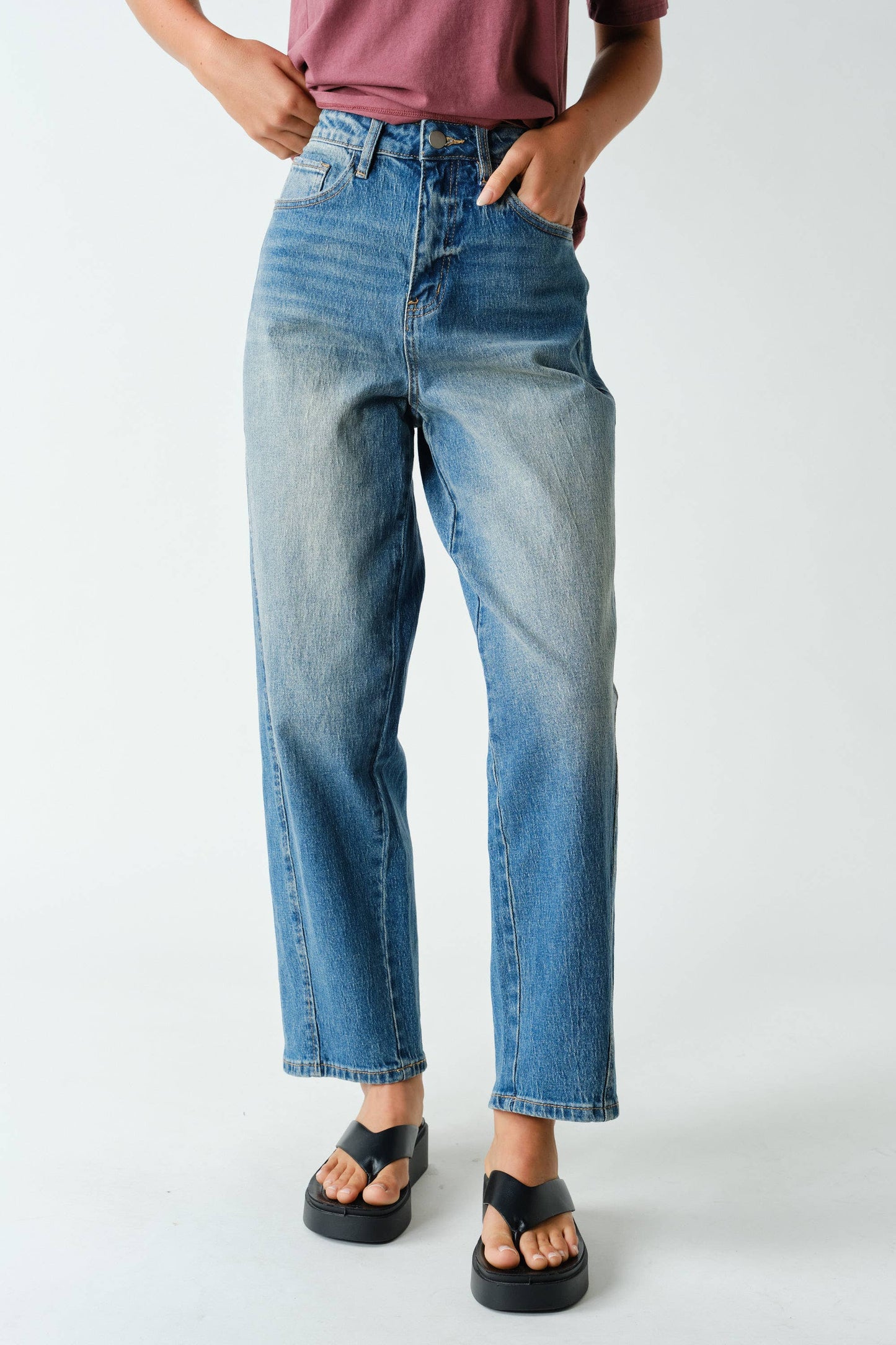 Melrose Denim Barrel Jeans