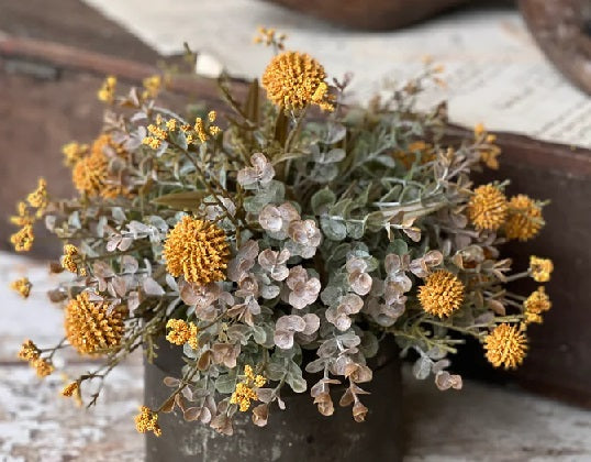 Half Sphere - Fall Garden 10", Mustard