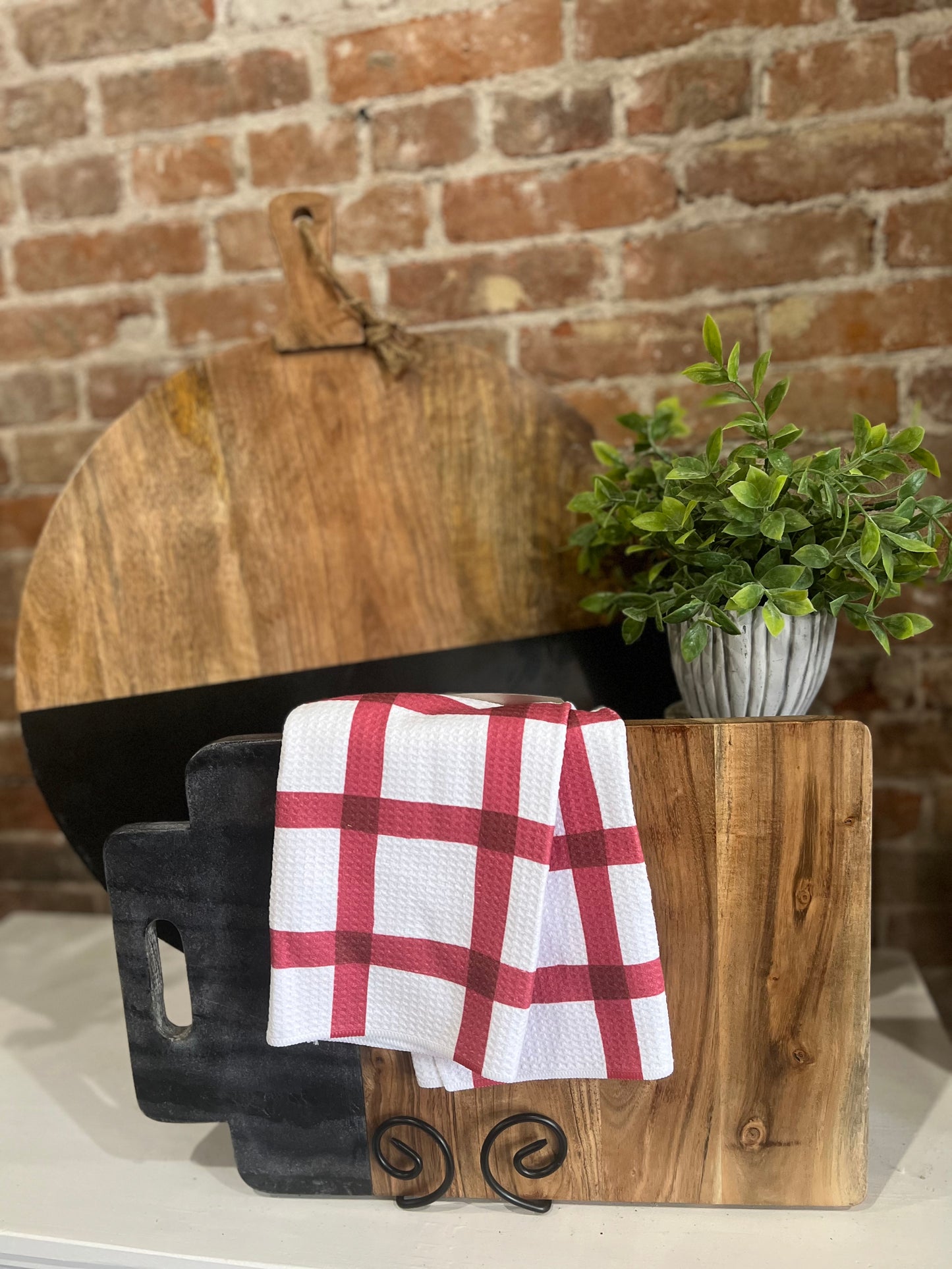 Hackett Geometry Tea Towel