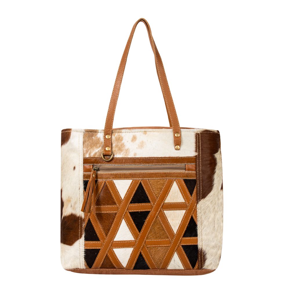 Dakota Plains Hair-on Hide Canvas Hairon Bag