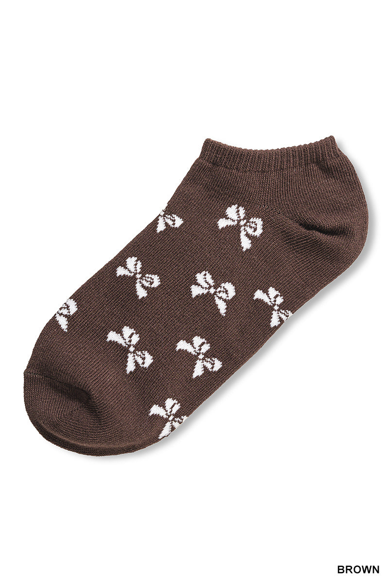 Ribbon Printed Socks