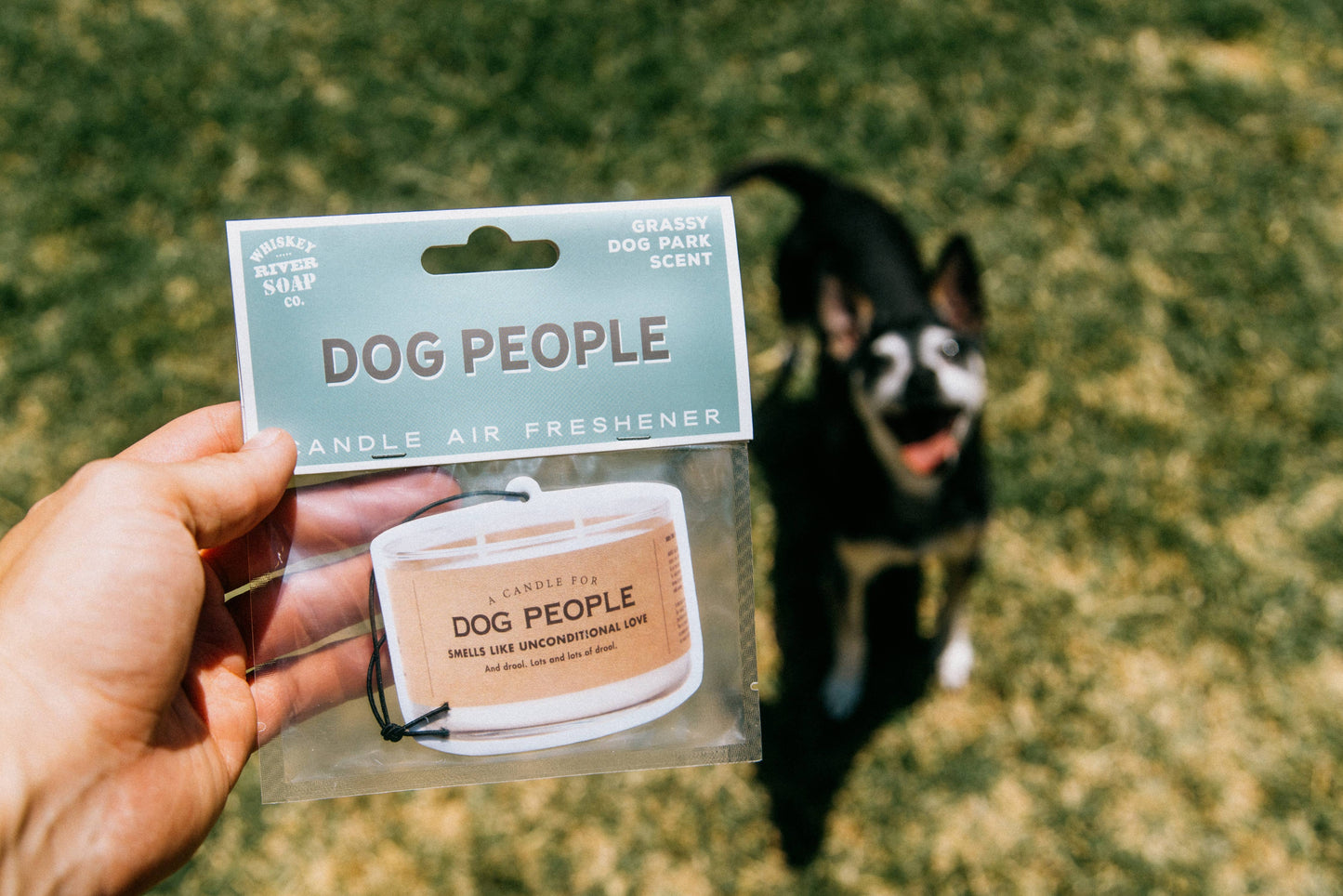 Whiskey River Soap Co. - Dog People Air Freshener | Funny Car Air Freshener