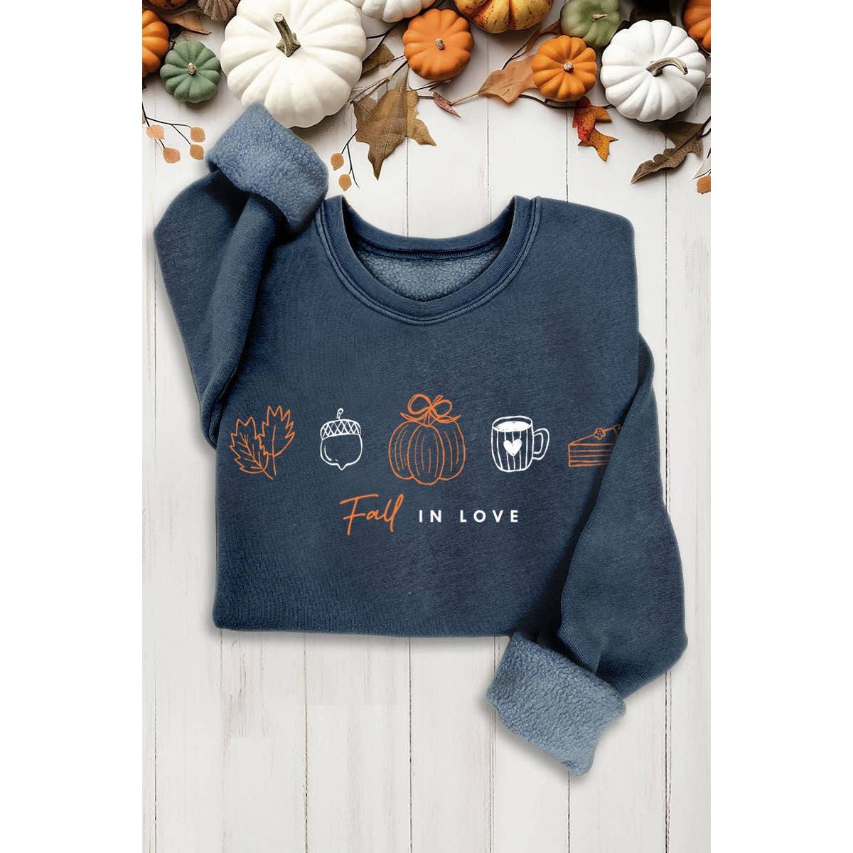 Fall In Love Mineral Sweatshirts