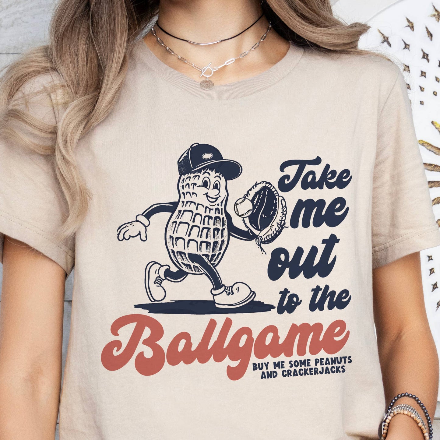 Vintage Baseball Ballpark graphic tee