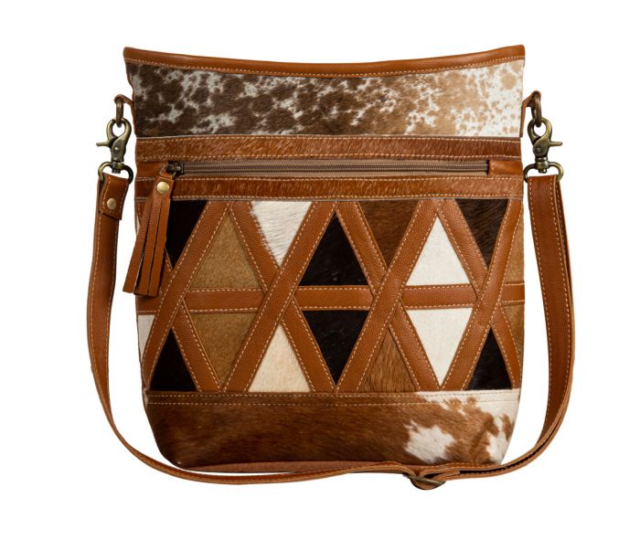 Dakota Plains Canvas Hair-On Bag