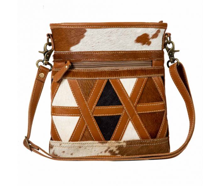 Dakota Plains Hair-On Hide Canvas Bag