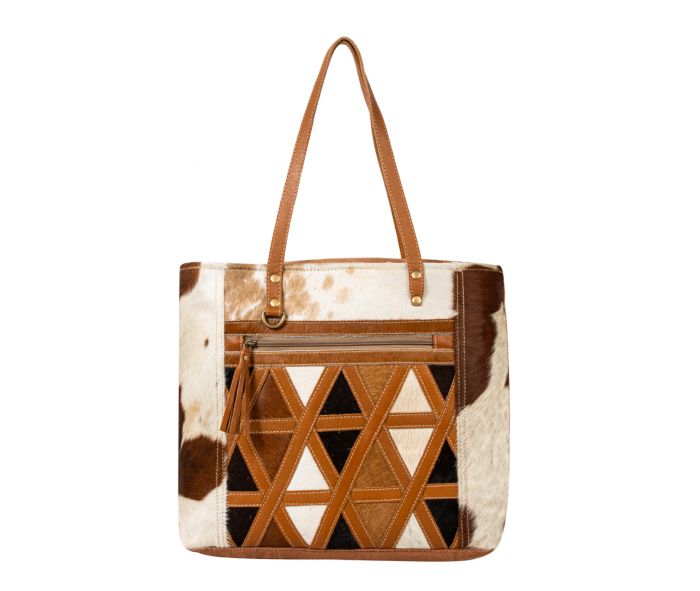 Dakota Plains Hair-On Hide Canvas Hairon Bag