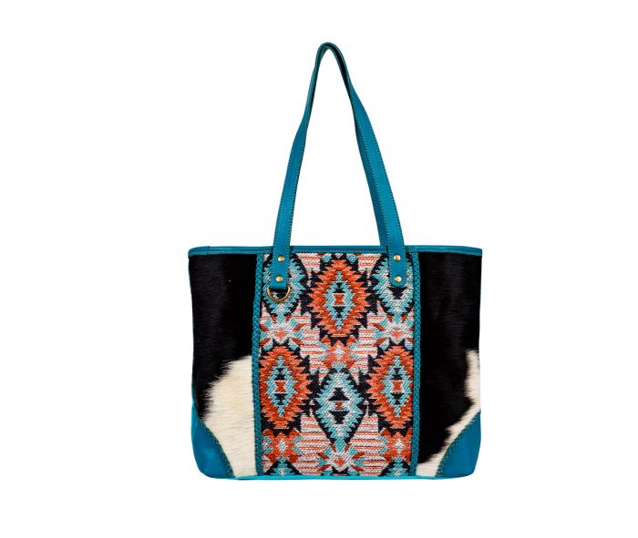 Tonga Ridge Tote Bag in Blue
