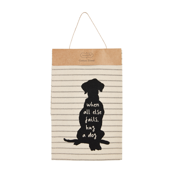 Large Dog Print Dog Towel