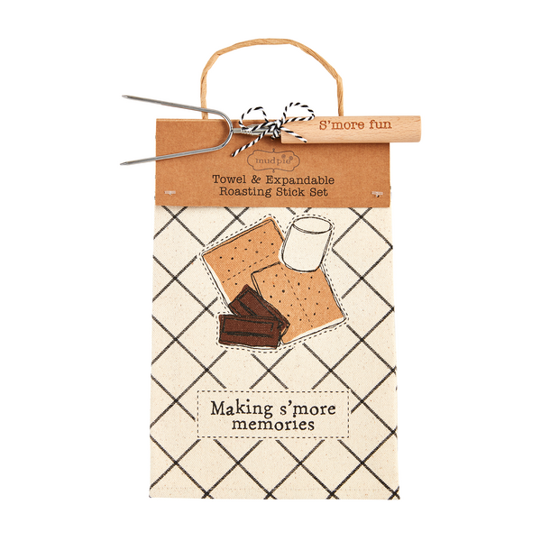 CREAM SMORE TOWEL AND STICK SET