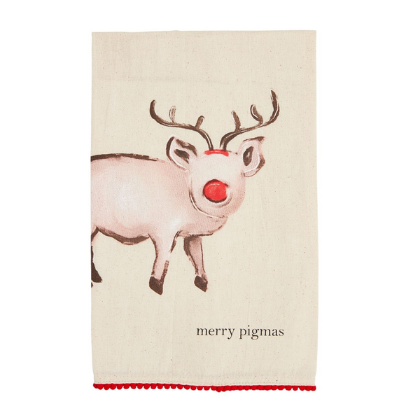 SHEEP CHRISTMAS FARM TOWEL