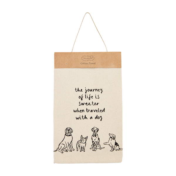 QUOTE DOG TOWEL