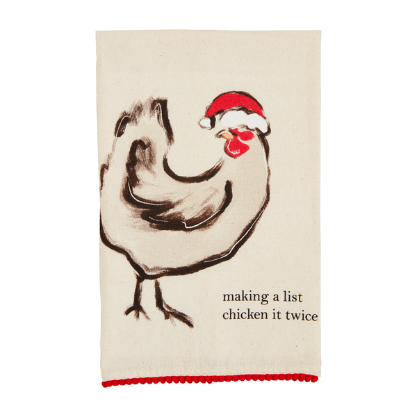 SHEEP CHRISTMAS FARM TOWEL