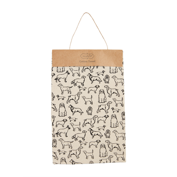 PATTERN DOG TOWEL