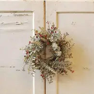 Eucalyptus Candle Ring | Red | 10"