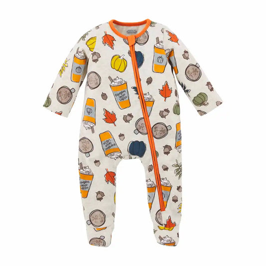 Pumpkin Spice Latte Baby Sleeper