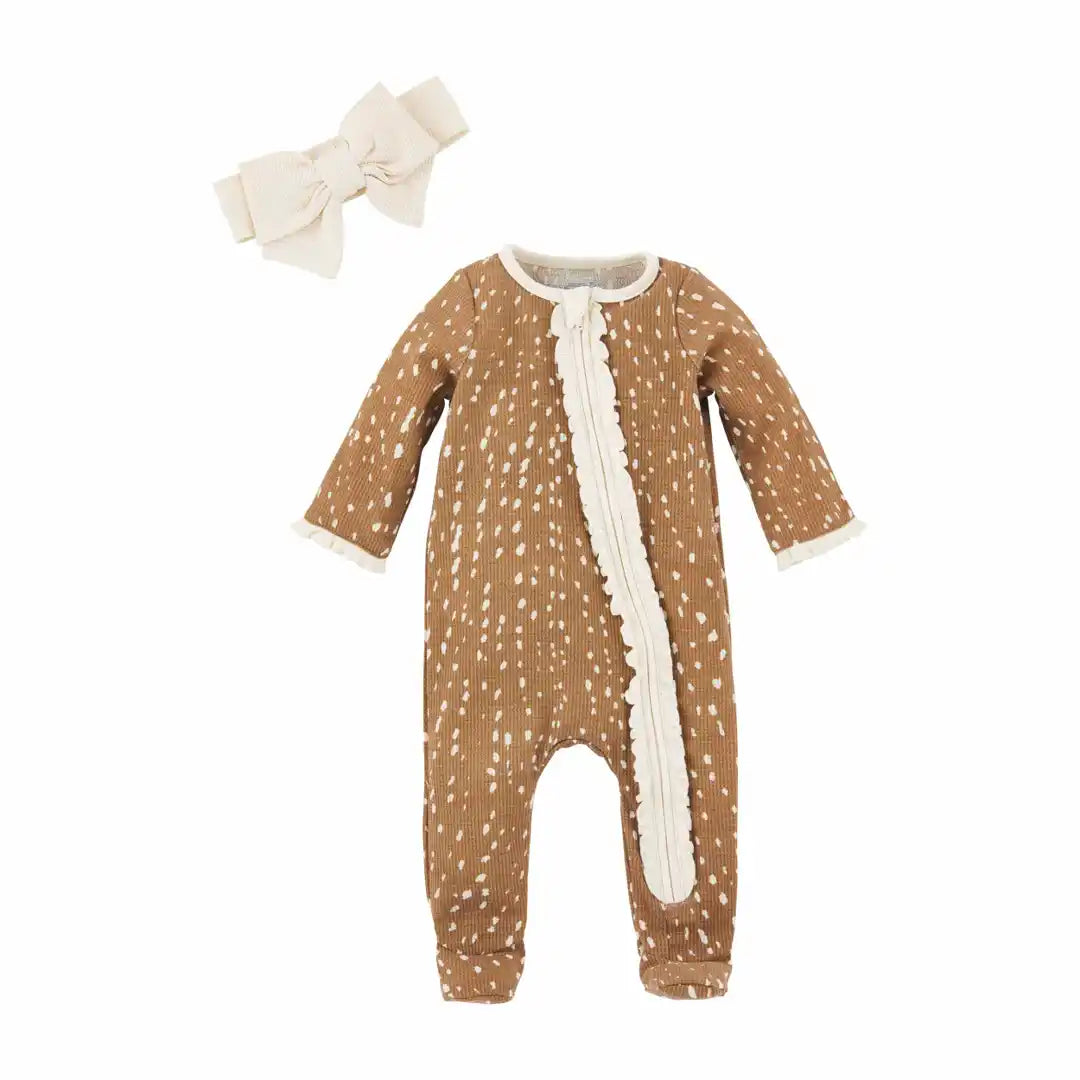 Fawn Sleeper & Headband Set