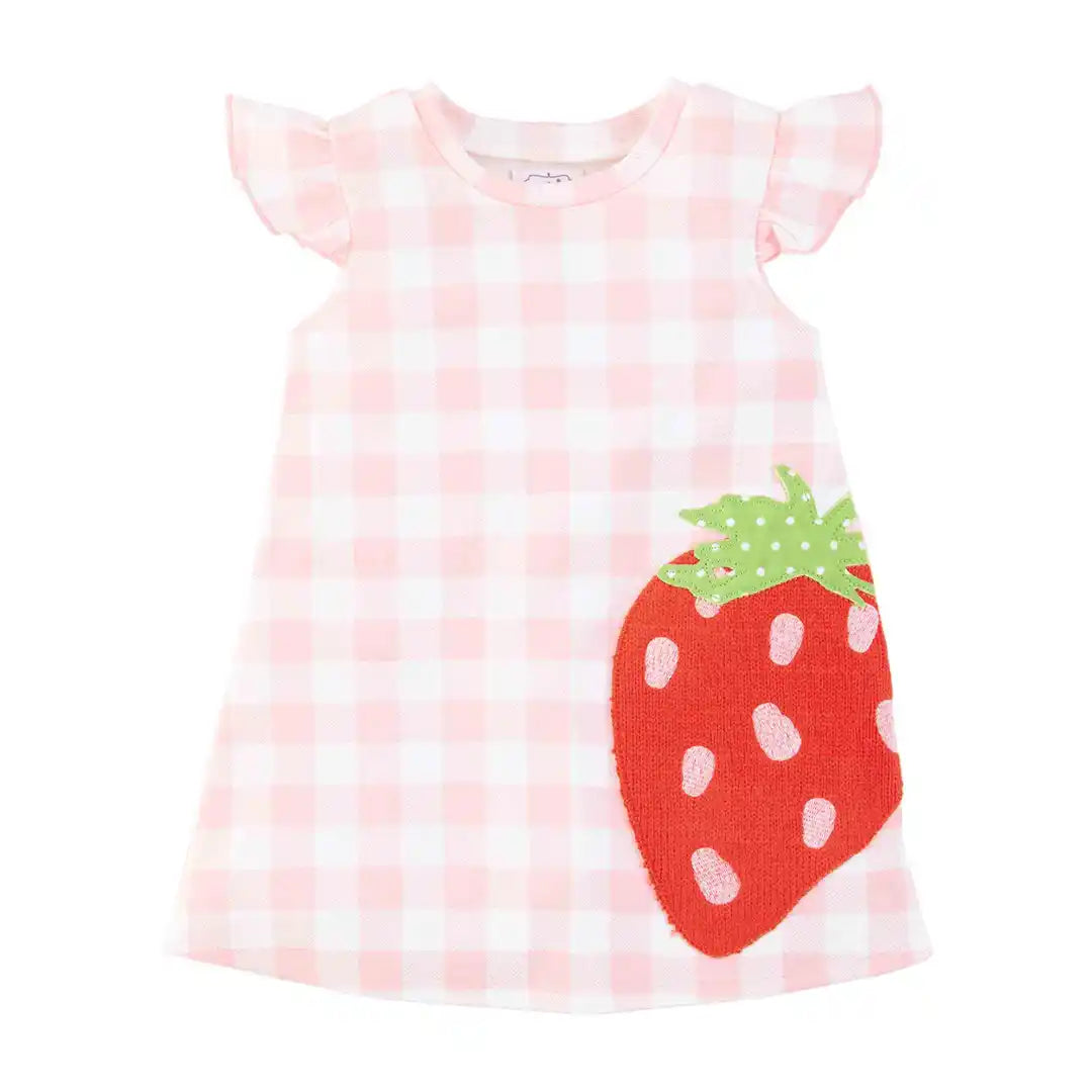 STRAWBERRY TODDLER DRESS