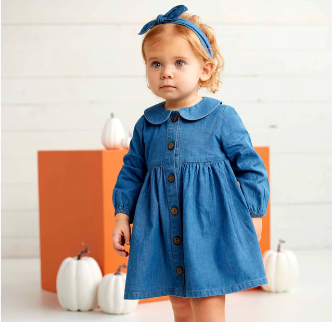 Toddler Dress and Headband Set