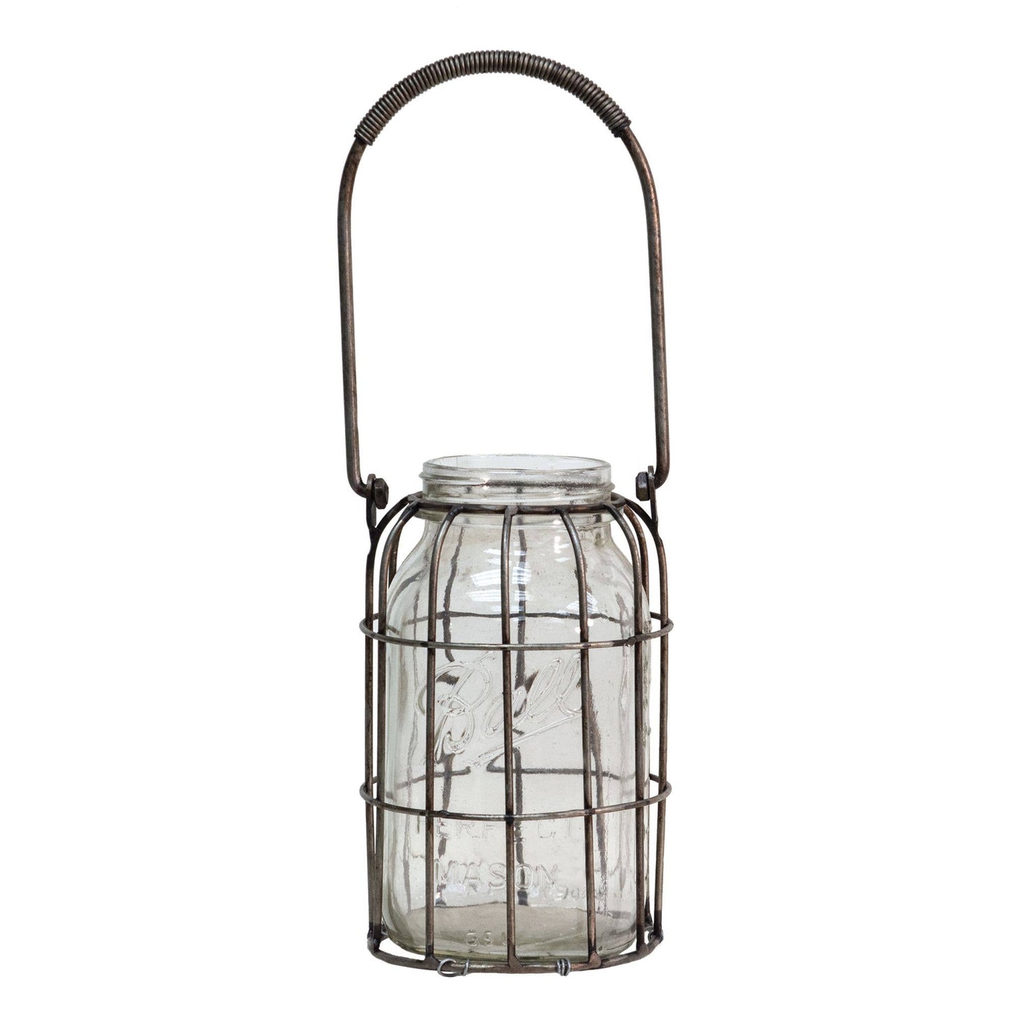 Glass Flower Jar