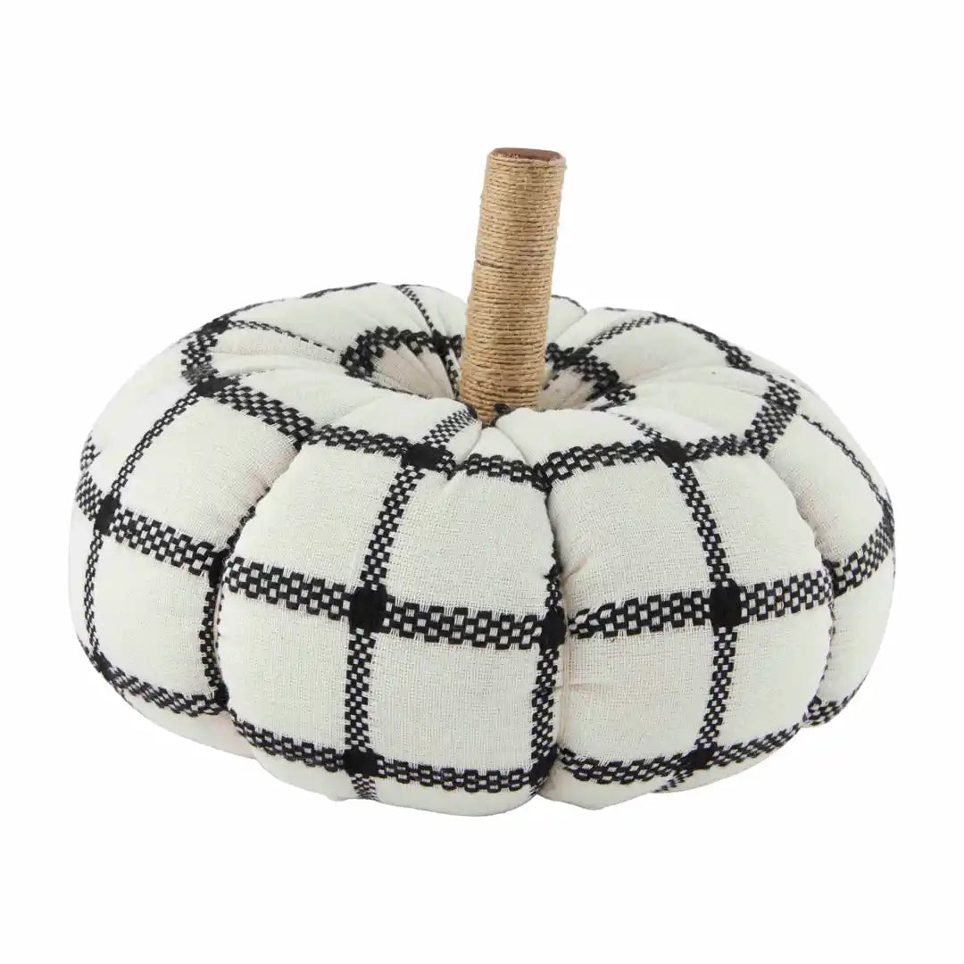 SMALL BLACK AND WHITE PUMPKIN