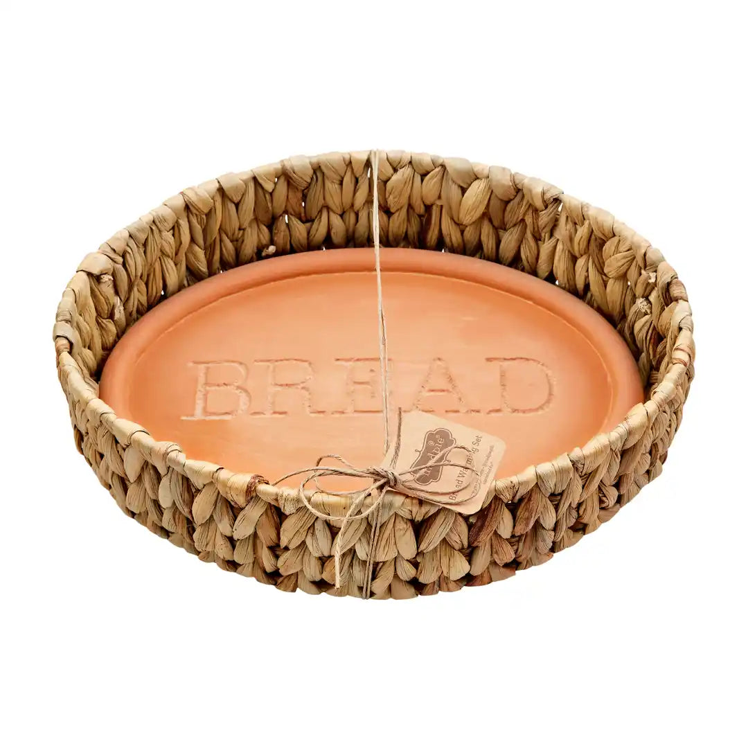 BREAD WARMING BASKET SET