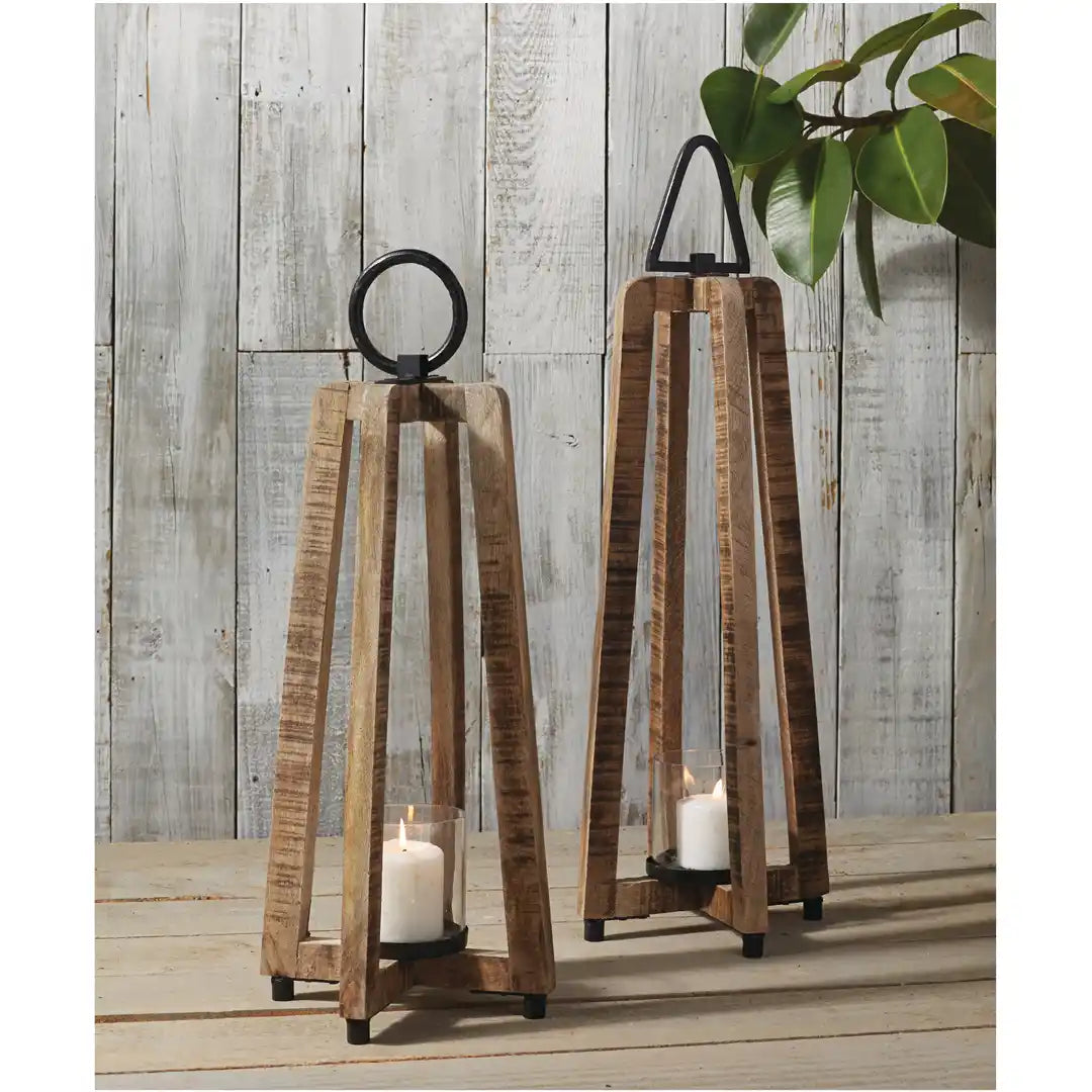 OPEN-AIR WOODEN LANTERN