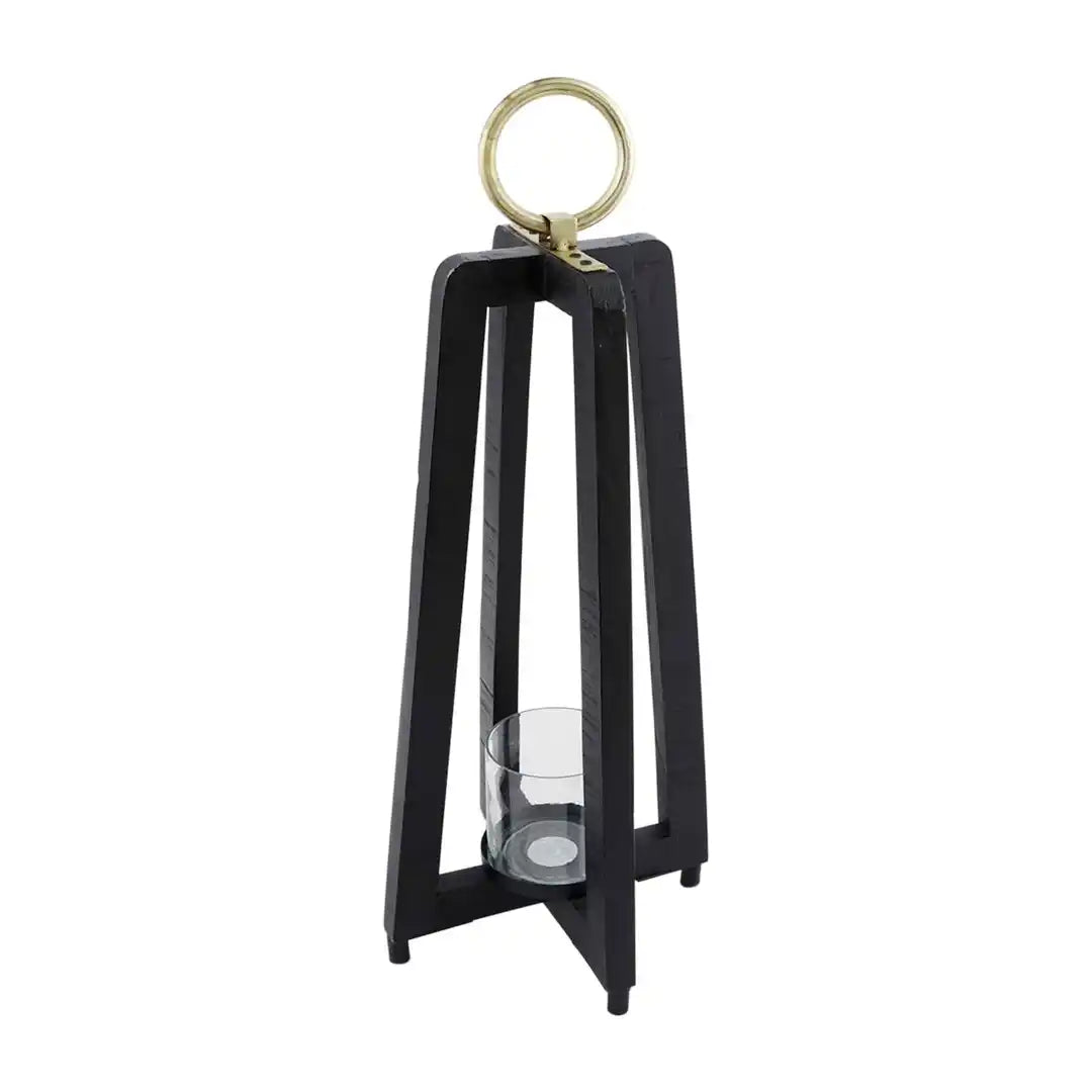 BLACK TALL LANTERN