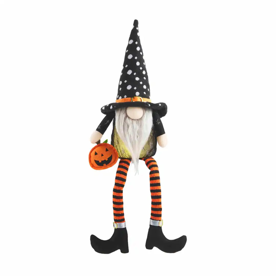 MEDIUM LIGHT-UP DANGLE HALLOWEEN GNOME