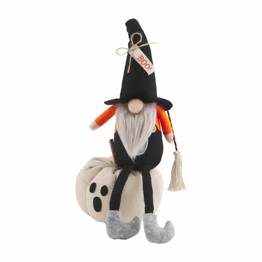 SMALL HALLOWEEN PUMPKIN GNOME