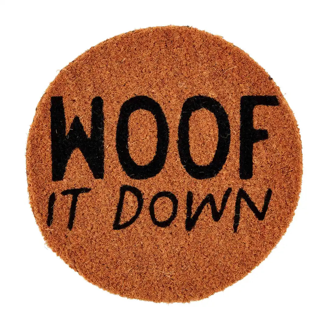 WOOF IT DOWN PET BOWL MAT