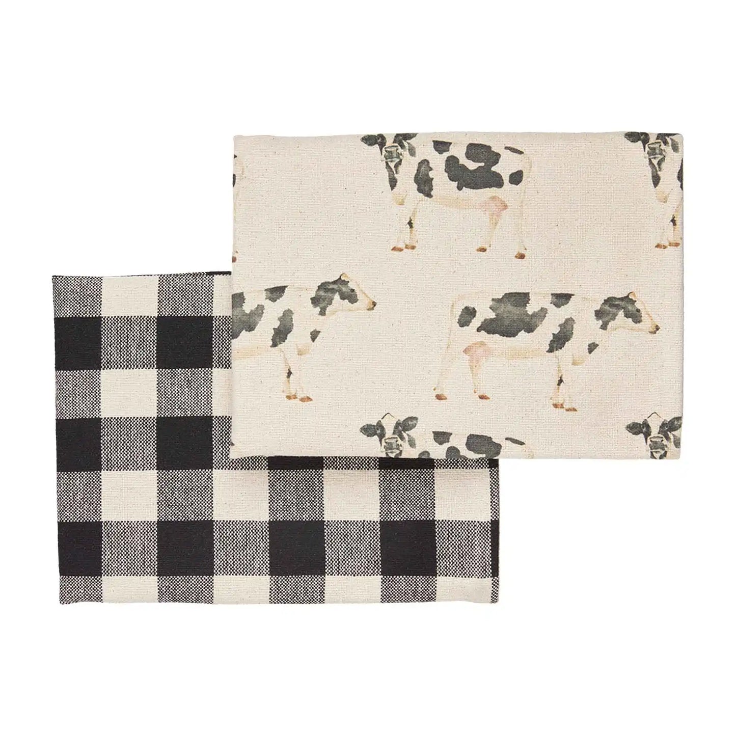 COW FARM ANIMAL TOWEL SET