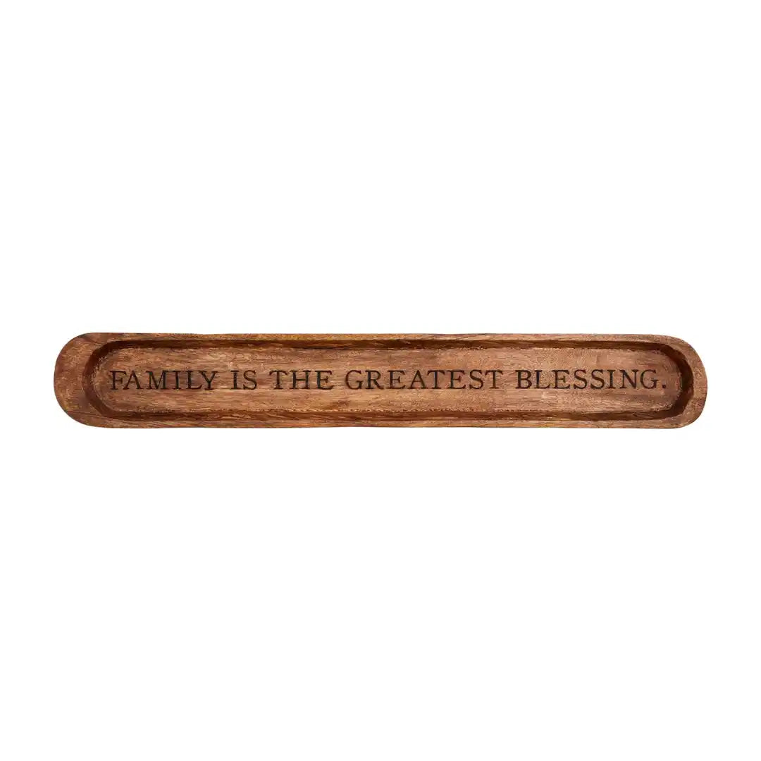 GREATEST BLESSING SENTIMENT PLAQUE