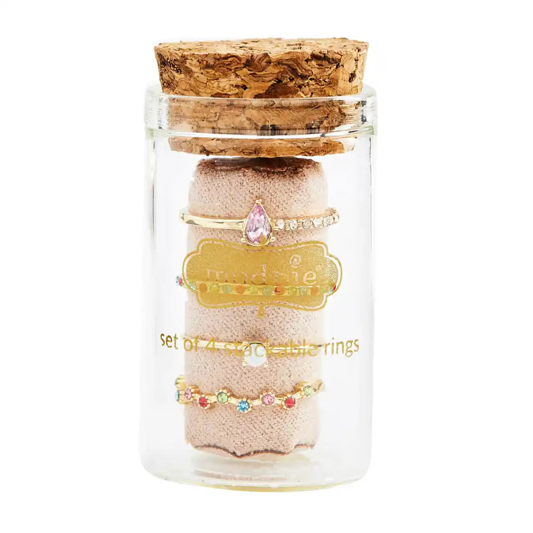 MULTI COLOR LAYERING RINGS