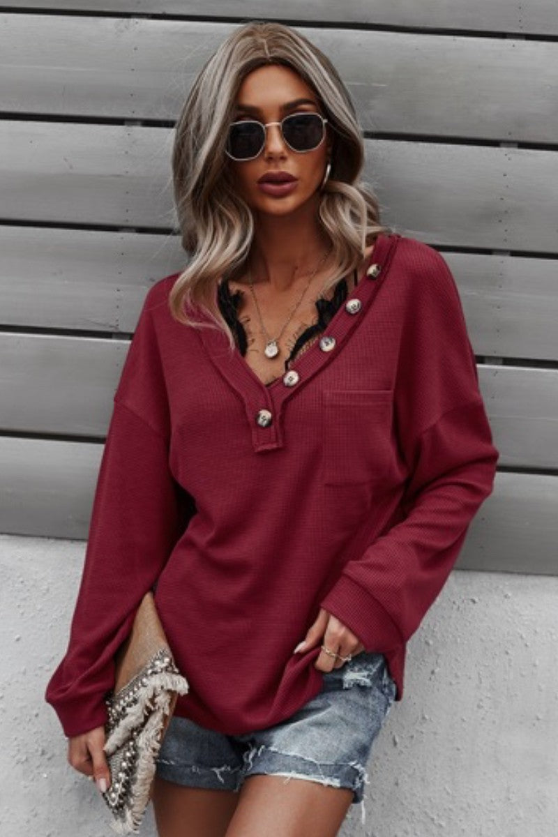 Burgundy Top