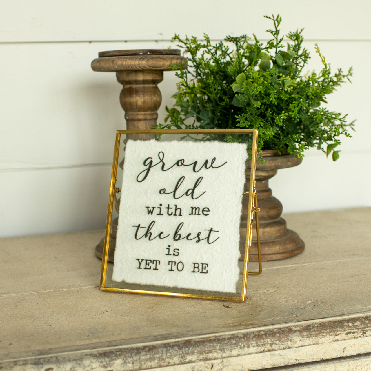 6" GROW OLD STANDING FRAME