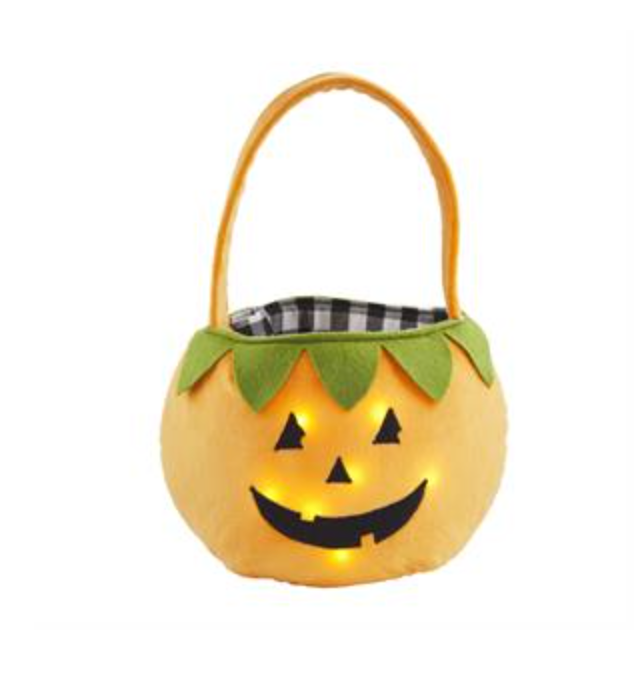 Light-Up Jack-O-Lantern Treat Bag