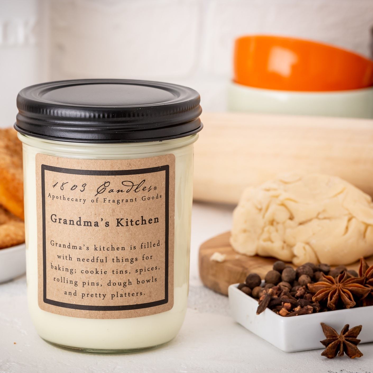 1803 Grandmas Kitchen Candle 14oz.
