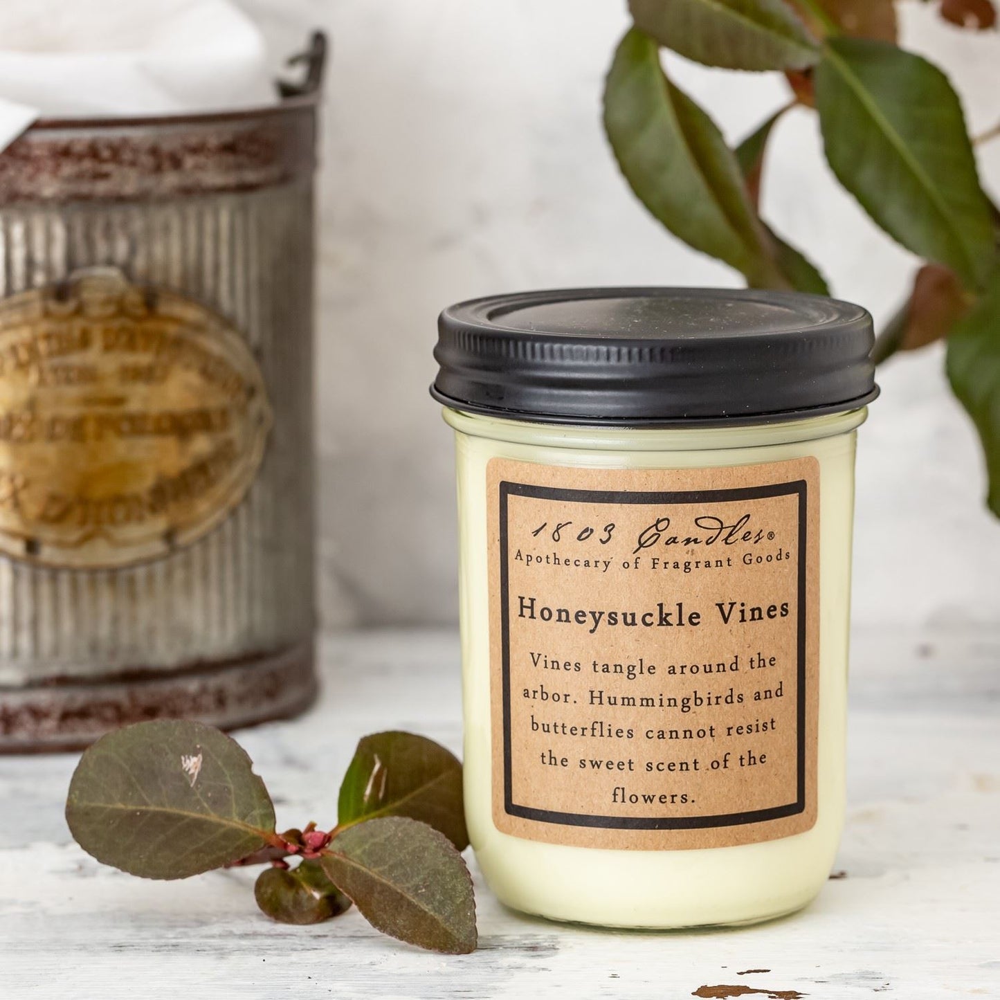 1803 Honeysuckle Vine Candle 14oz.