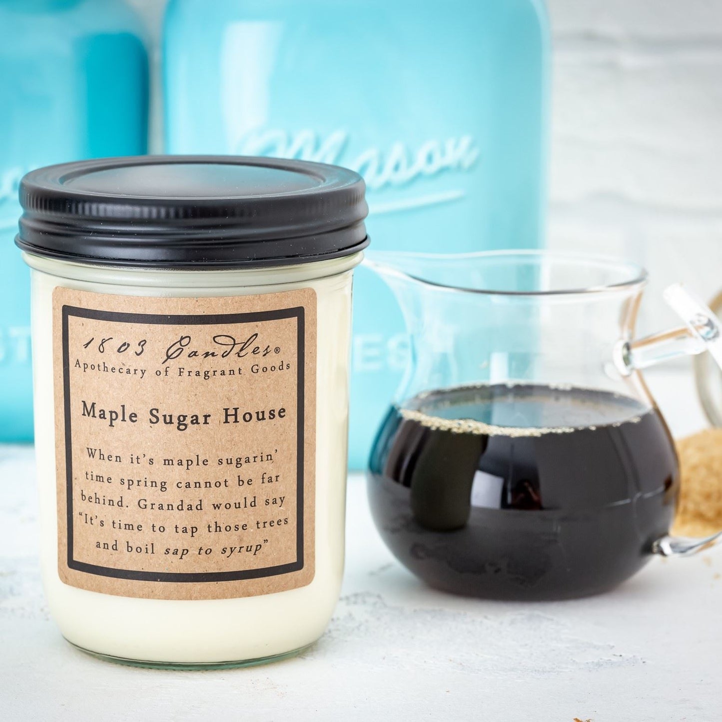 1803 Maple Sugar House Candle 14oz.