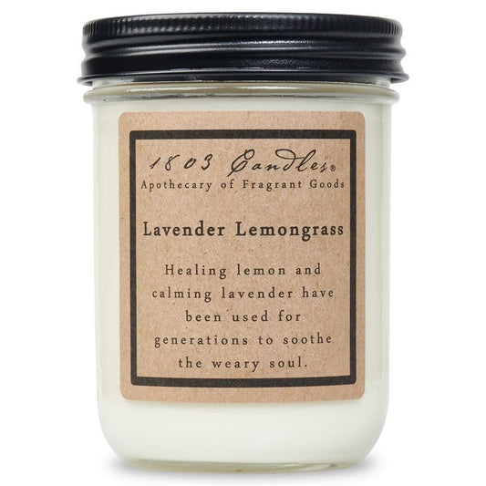 1803 Lavender Lemongrass Candle