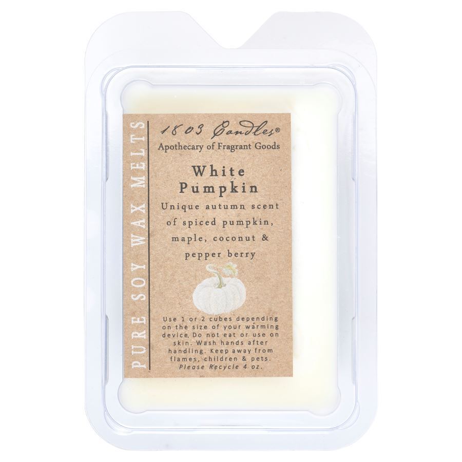 1803 White Pumpkin Candle