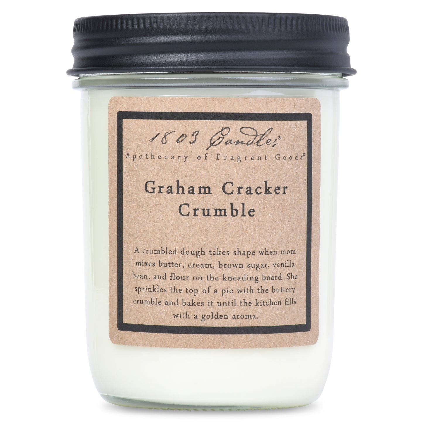 1803 Graham Cracker Crumble Candle 14oz