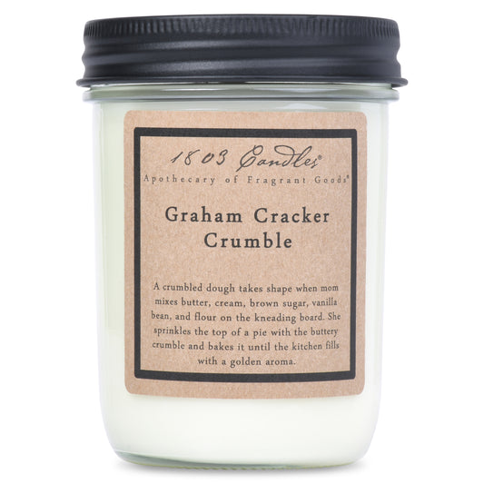 1803 Graham Cracker Crumble Candle 14oz