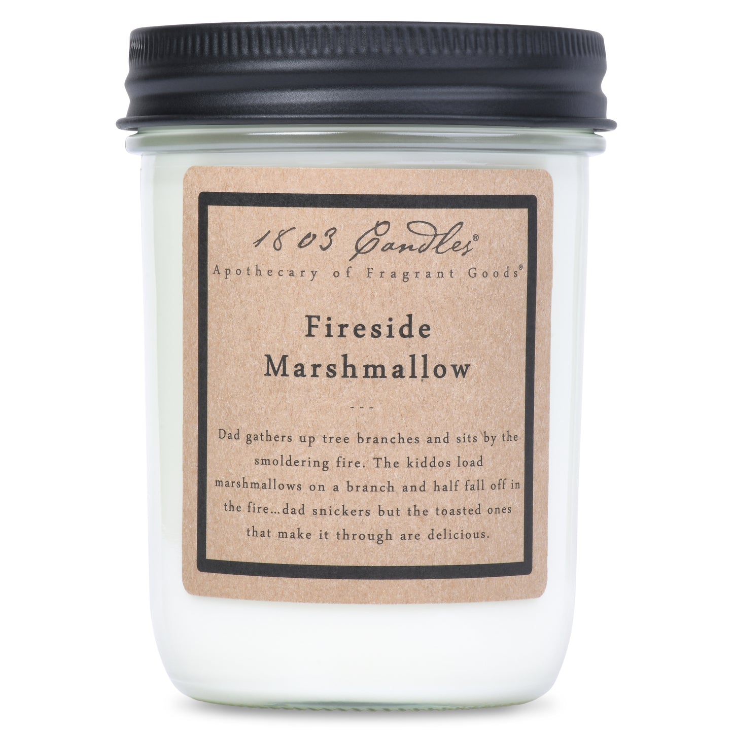 1803 Fireside Marshallow Candle